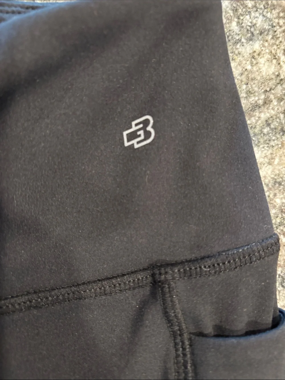 Women's Black Performance Bike Shorts with side pockets size large